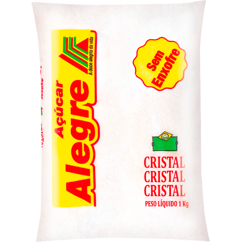 Açúcar Alegre Cristal 1kg