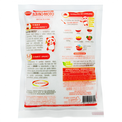 Realçador De Sabor Umami Ajinomoto Pacote 200g