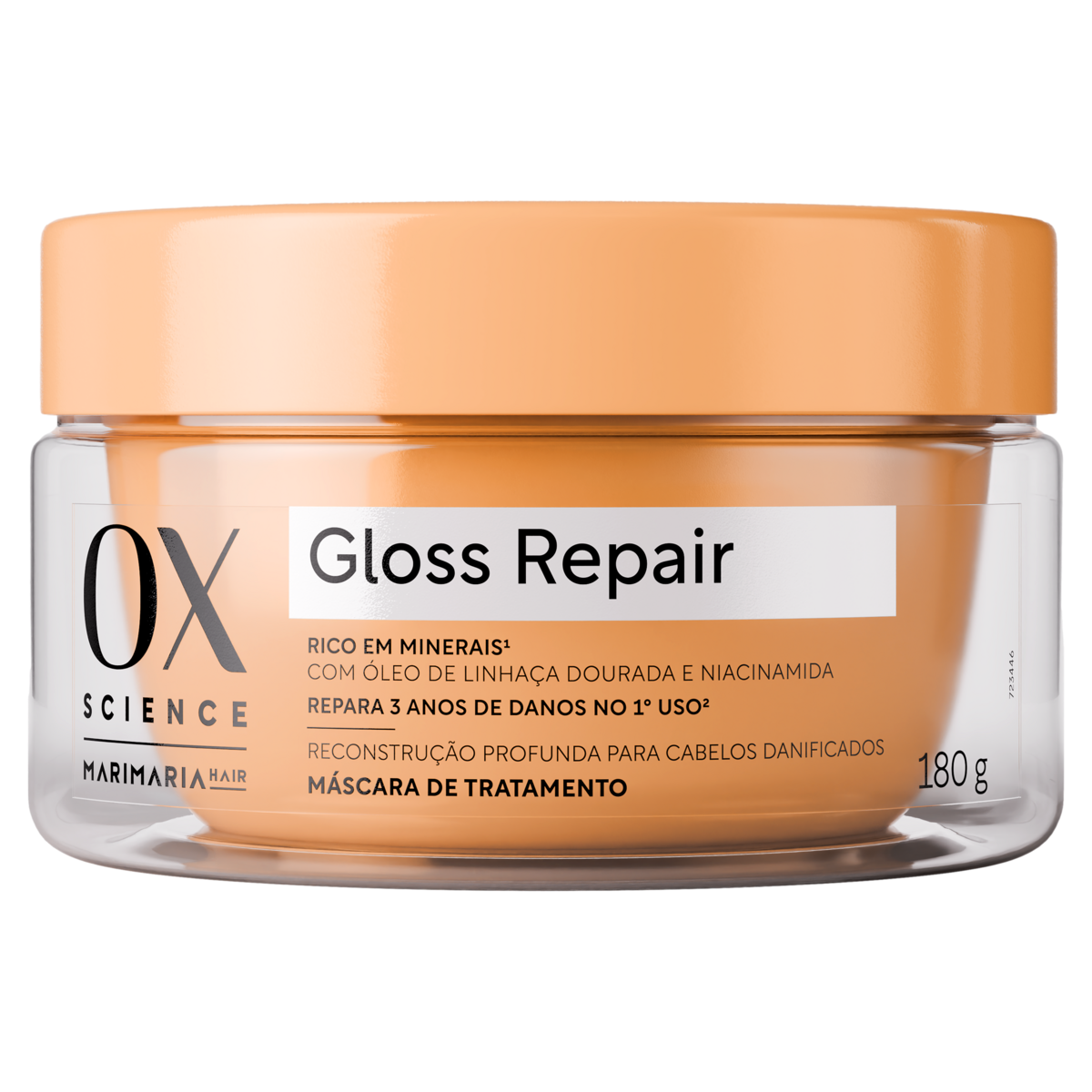 Mascara de Tratamento OX Gloss Repair 180g
