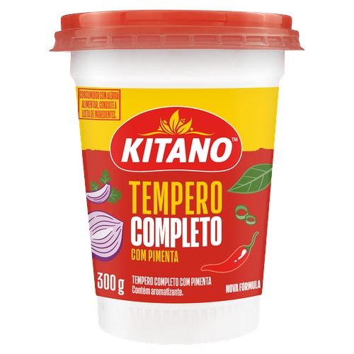 Tempero Completo Com Pimenta Kitano 300g