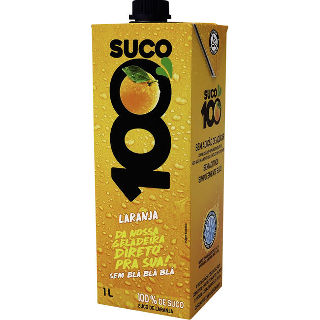 Suco Integral Suco100 Laranja 1L