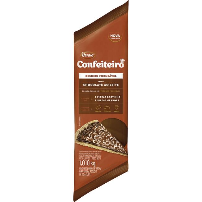 Cobertura Forneável Harald Ao Leite 1,010kg