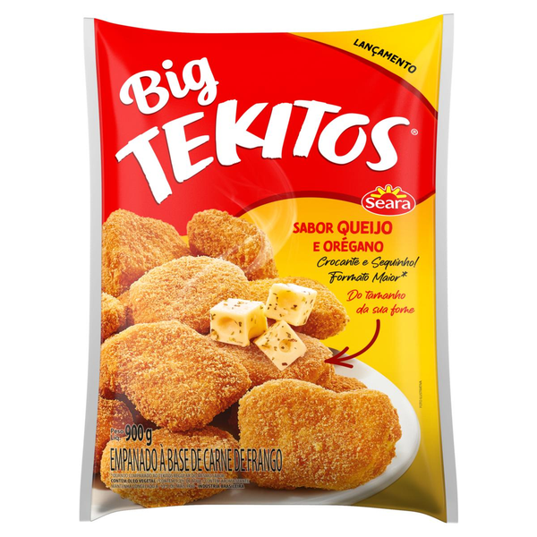 Big Tekitos queijo e orégano 900g