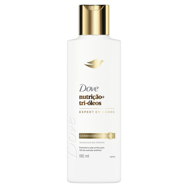 Condicionador de Cabelo DOVE Nutrição + Tri-Óleos 190ml