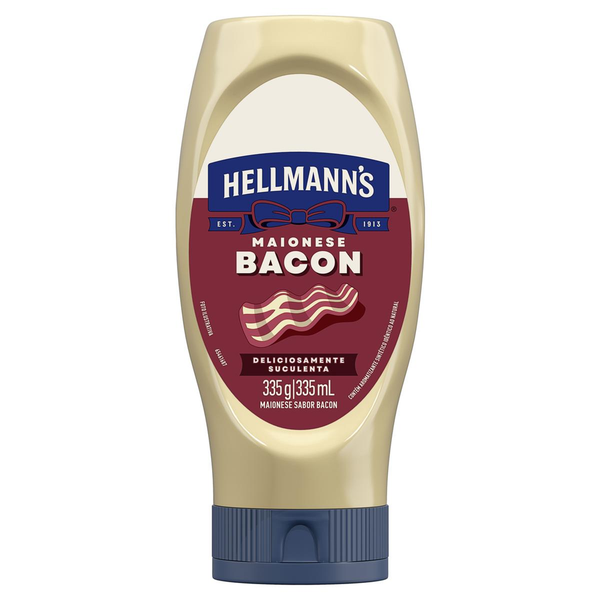 Maionese Bacon Sinistro Stranger Things Hellmann's Squeeze 335g