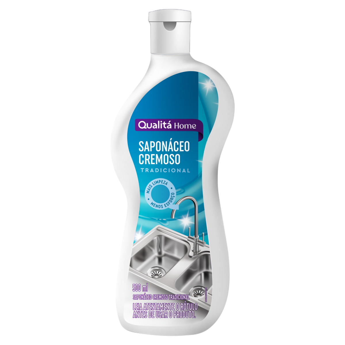 Saponáceo Cremoso Tradicional Qualitá Home Squeeze 500ml