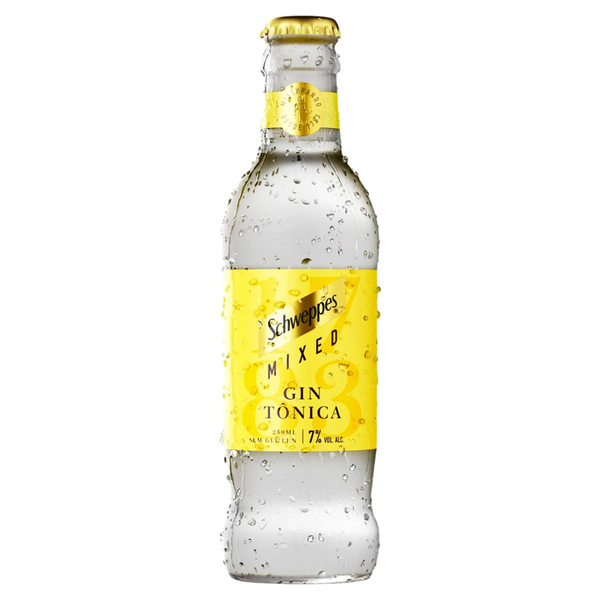 Bebida Mista SCHWEPPES Gin e Tônica 250ml