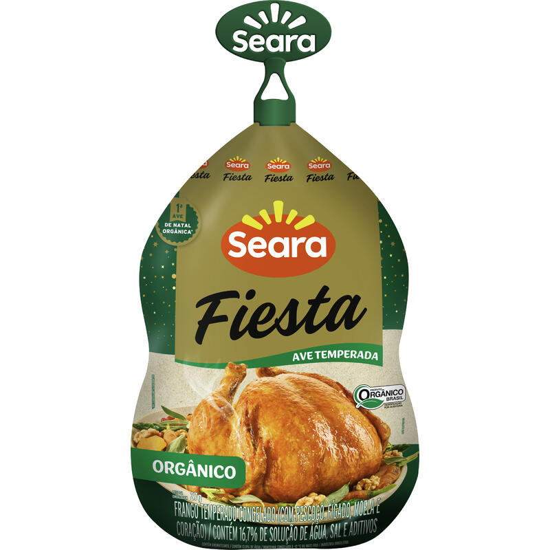 Ave Temp Fiesta Seara Cong Orgânico Preço por quilo na peça