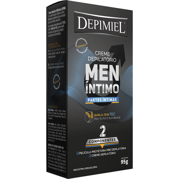 Creme Depilatório Íntimo Depimiel 95g - Men