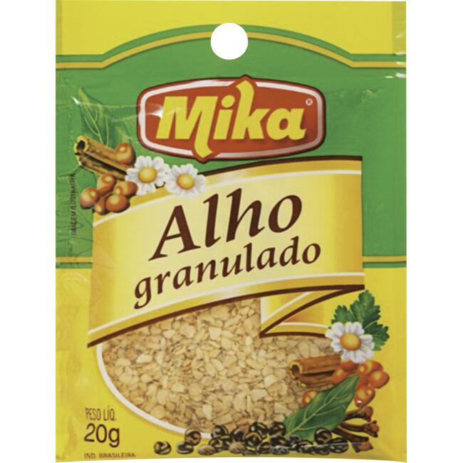 Alho Granulado Mika 20g