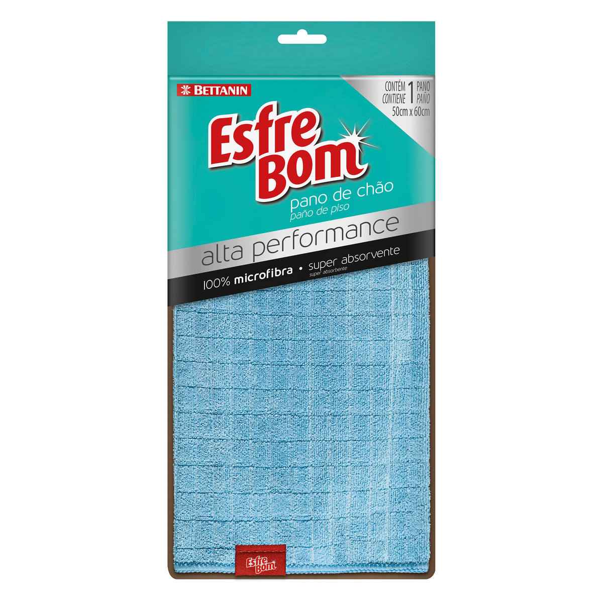 Pano de Chão Alta Performance EsfreBom Microfibra