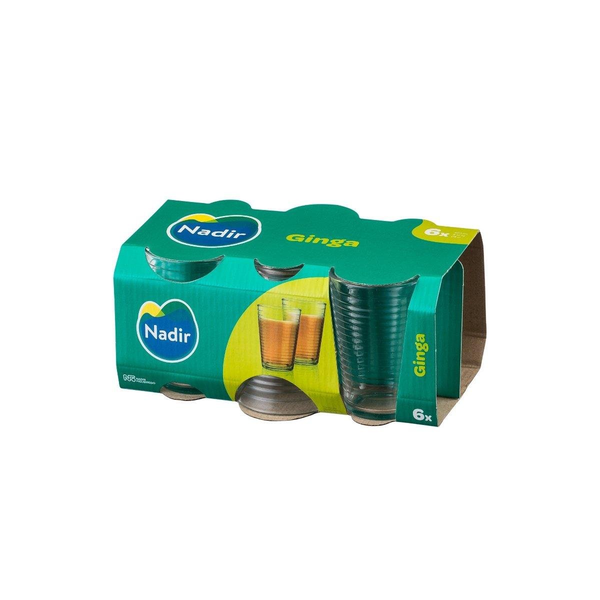 Conjunto 6 Copos Ginga 265ml