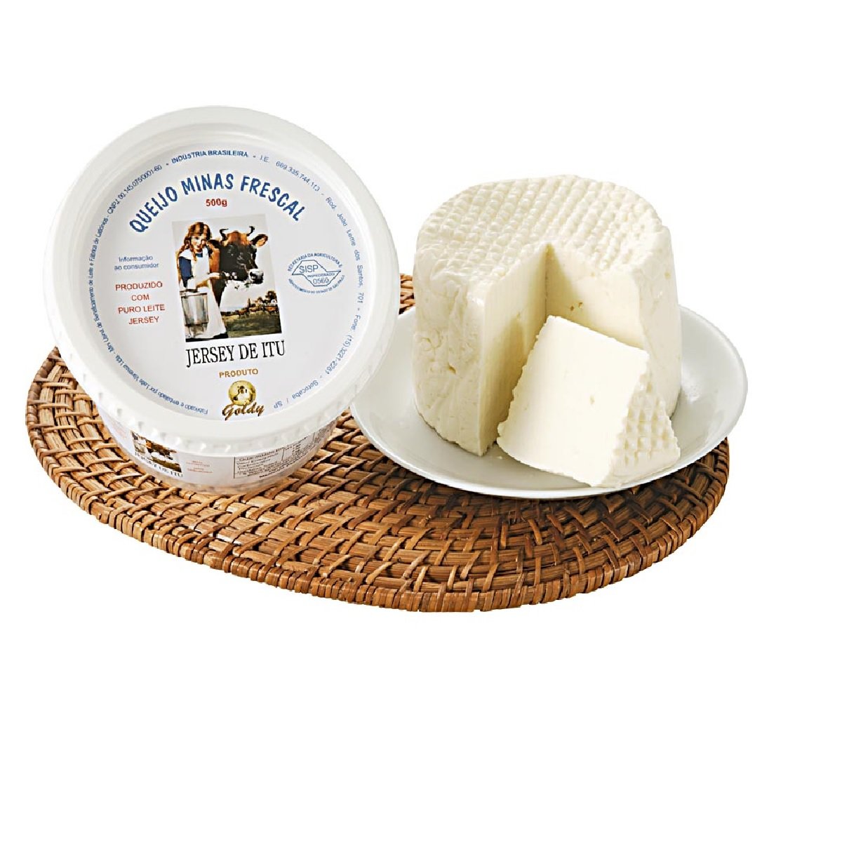 Queijo Minas Fresco JERSEY DE ITU 500g