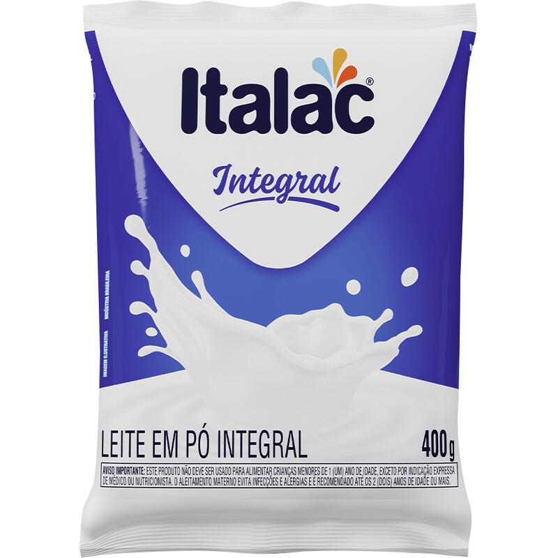 Leite em Pó Italac Integral 400g