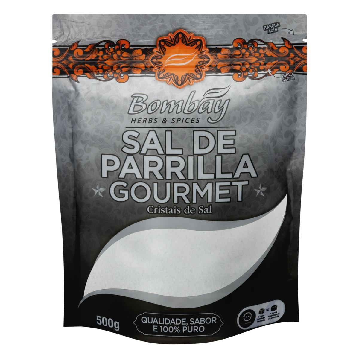 Sal de Parrilla Bombay Gourmet 500g
