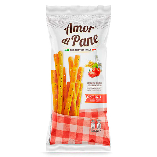 Biscoito Amor Di Pane Grissini Pizza 125g