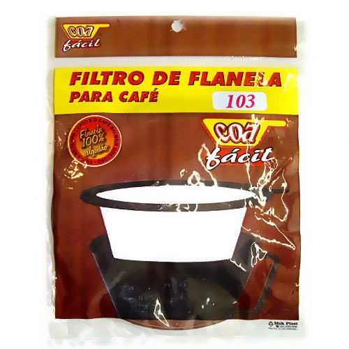 Filtro De Flanela Para Café Coa Fácil Nº103