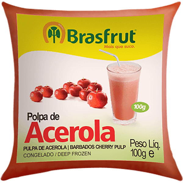 Polpa de Fruta Brasfrut Acerola 100g