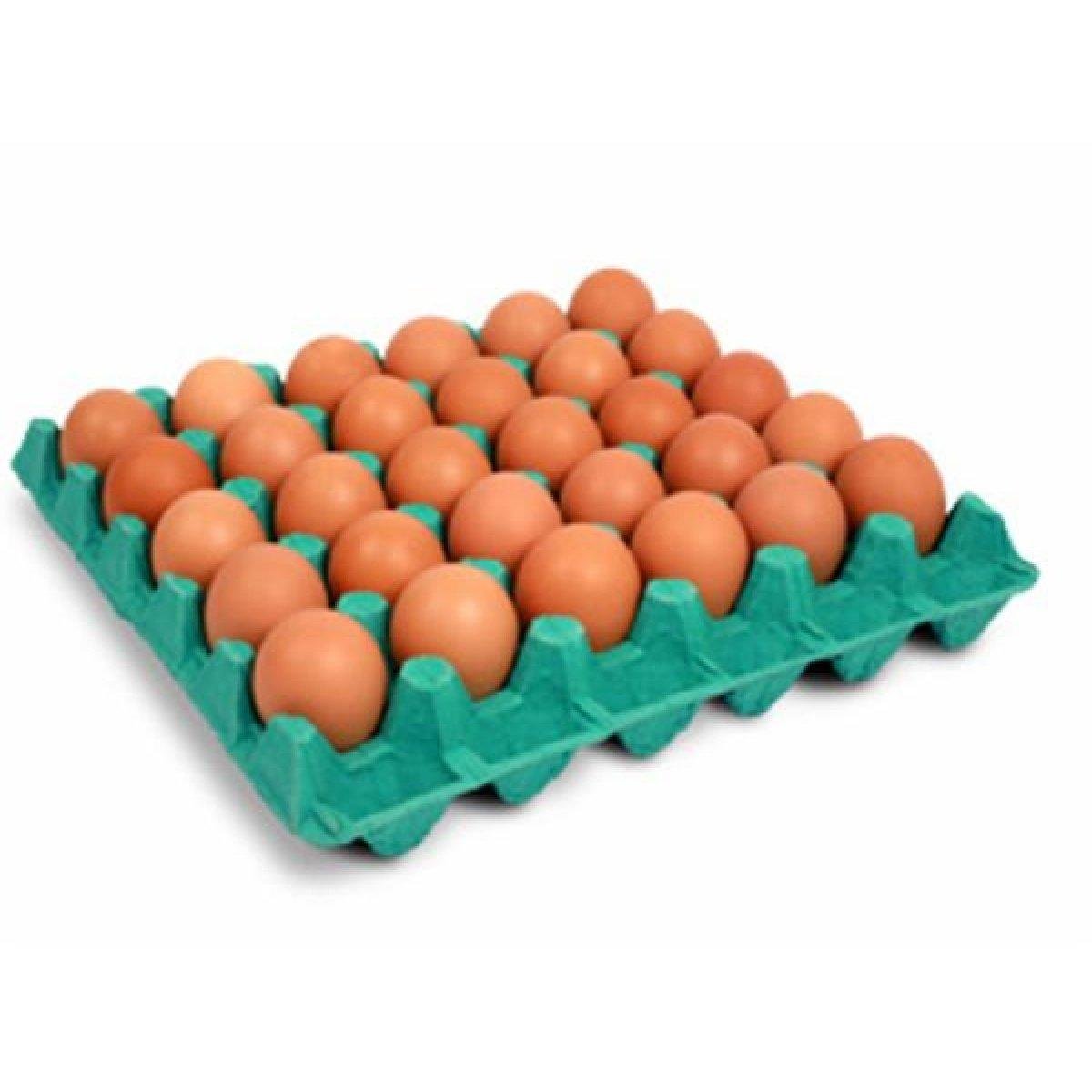 Ovos Vermelhos Médios Bandeja com 30