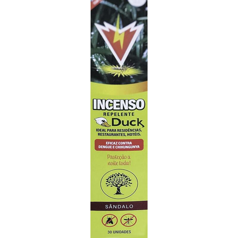Incenso Repelente Duck Sândalo 30 un
