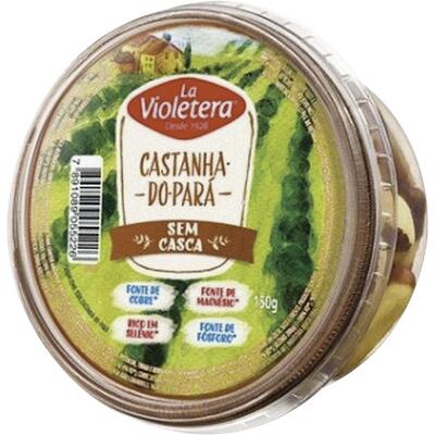 Castanha Pará LA VIOLETERA Sem Casca 150g