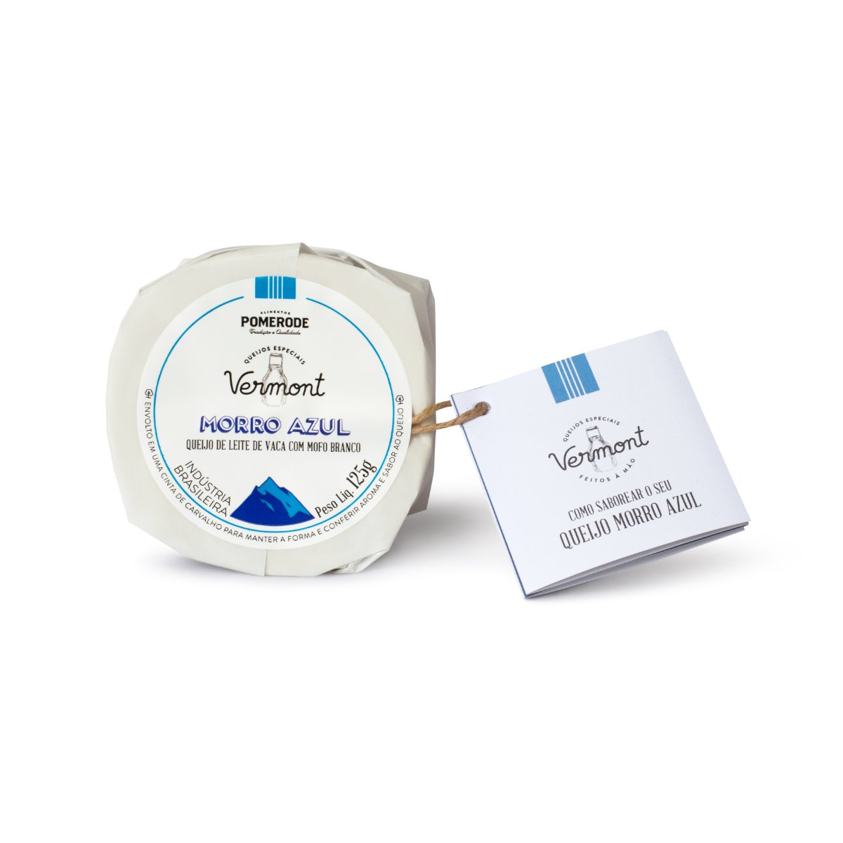 Queijo Morro Azul Vermont Com Mofo Branco 125g