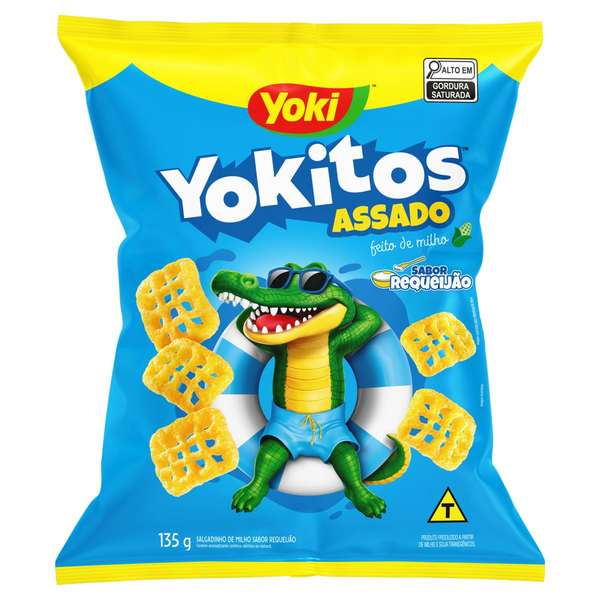 Salgadinho Yokitos 135g - Redinha - Queijo