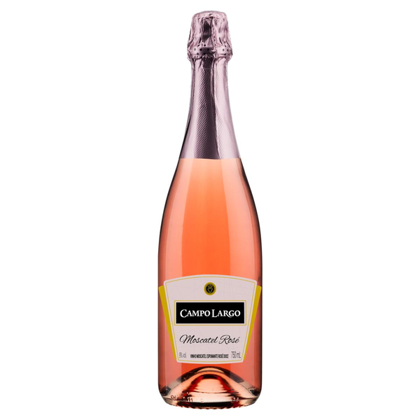 Espumante CAMPO LARGO Moscatel Rosé 750ml