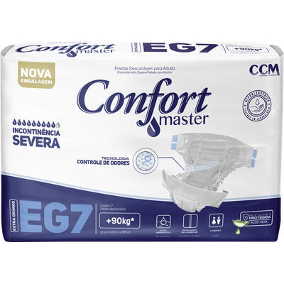 Fralda Geriátrica Confort Master XG 7 un