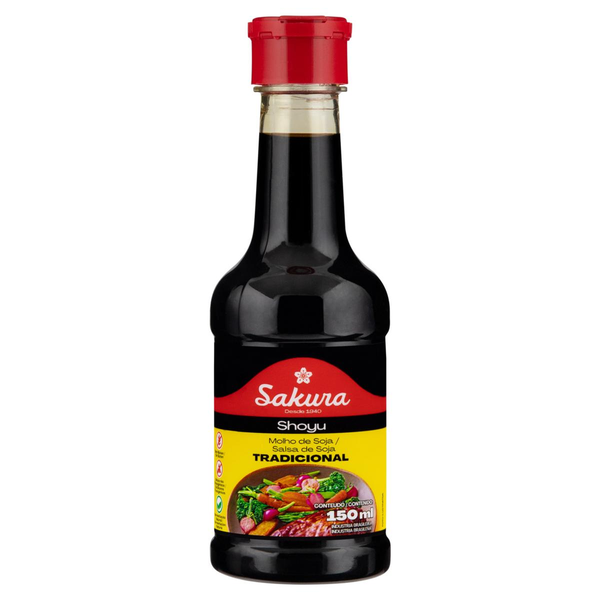 Molho Shoyu Sakura Tradicional 150ml