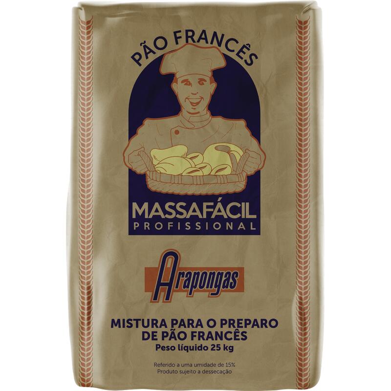 Mistura para Pão Francês Massafácil 25kg