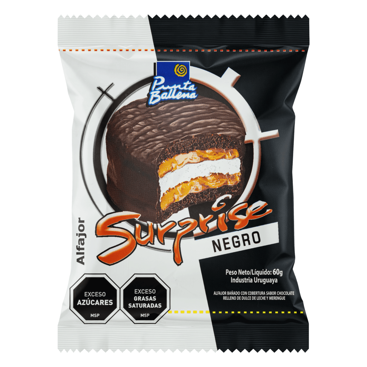 Alfajor PUNTA BALLENA Surpraise Pct 60g