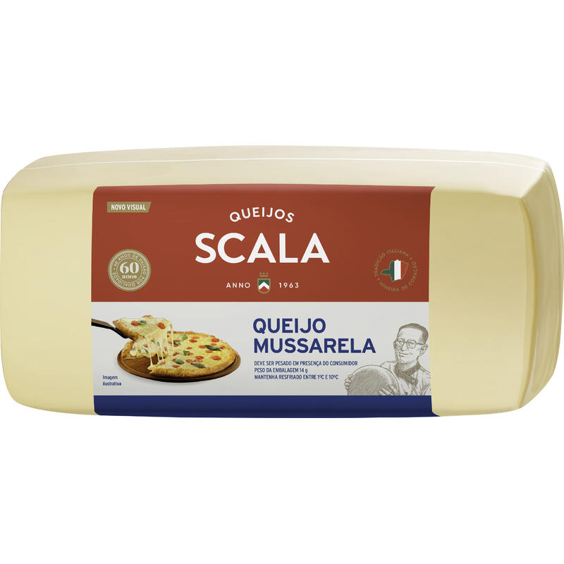 Queijo Mussarela Scala Preço por quilo na peça