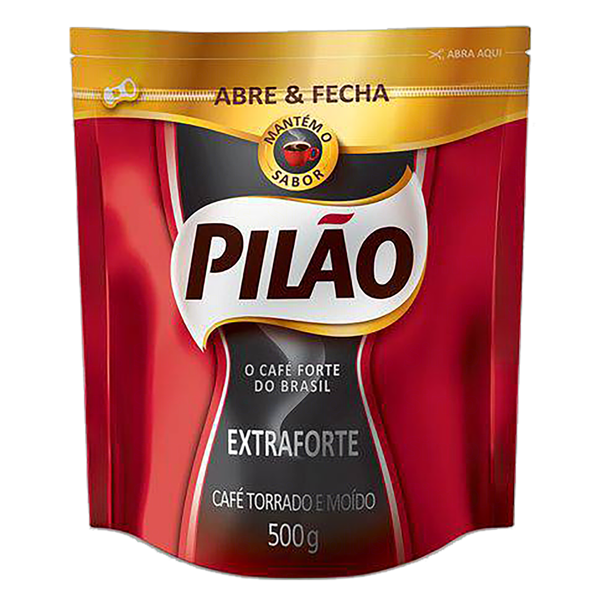 Café Torrado e Moído Extraforte Pilão Pouch 500g