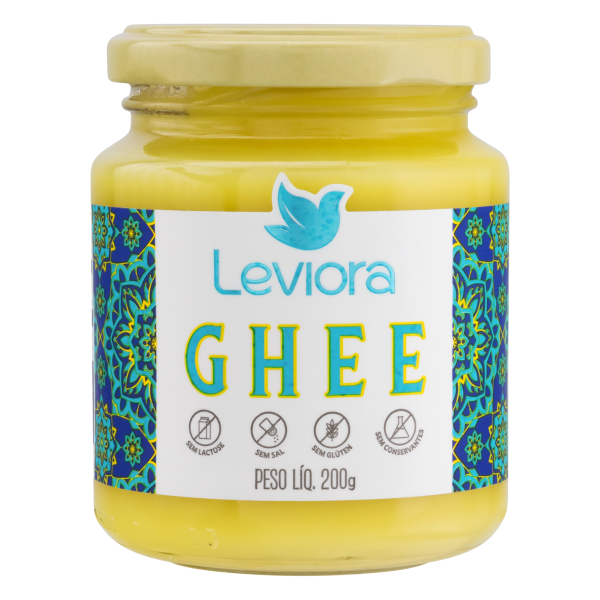 Ghee Tradicional Leviora Vidro 200g