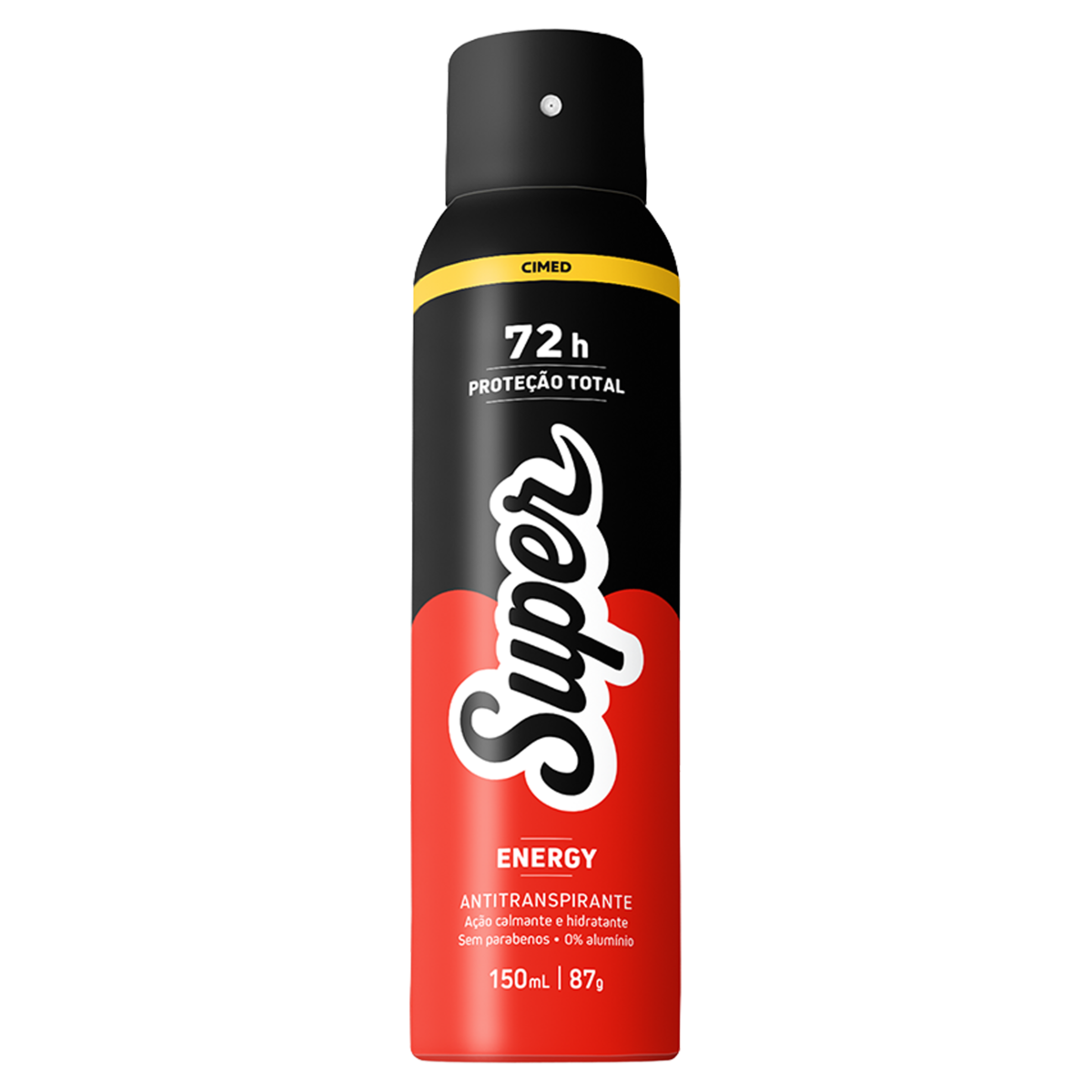 Antitranspirante Aerossol Super Men Energy Spray 150ml