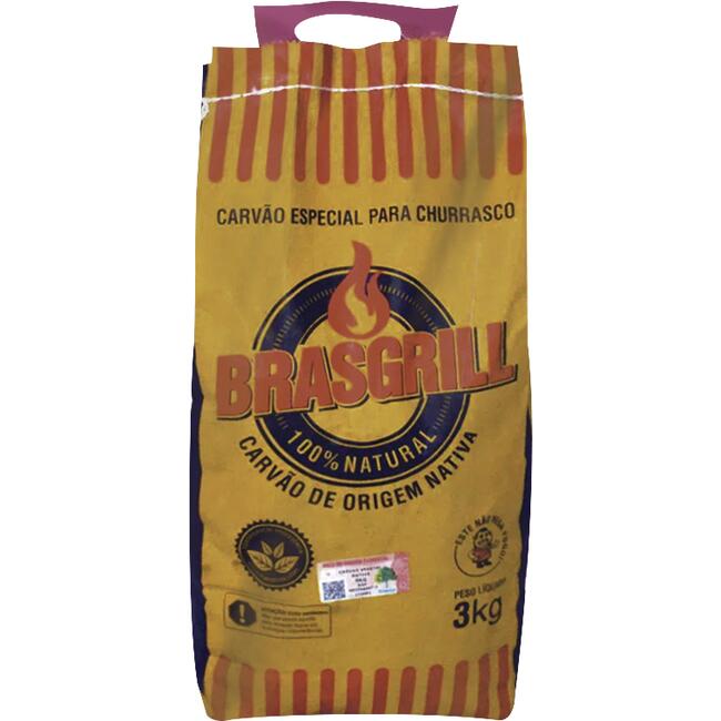 Carvão Vegetal Brasgrill 3kg