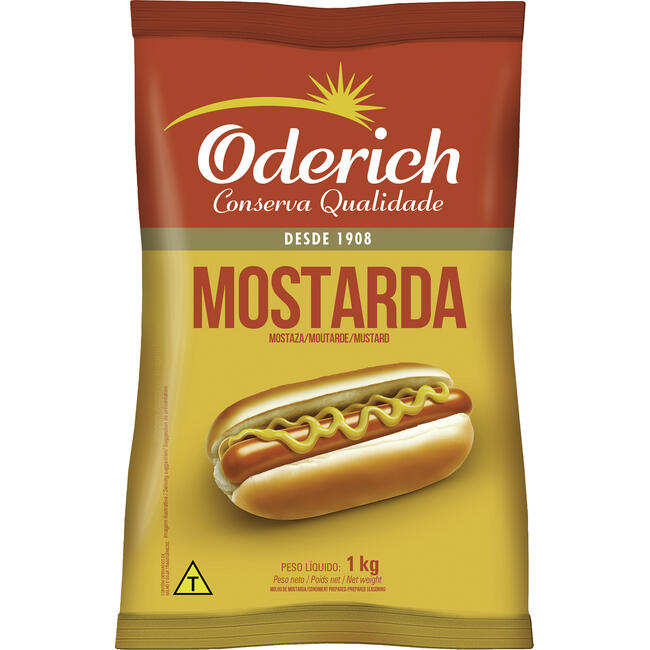 Molho de Mostarda Oderich 1kg
