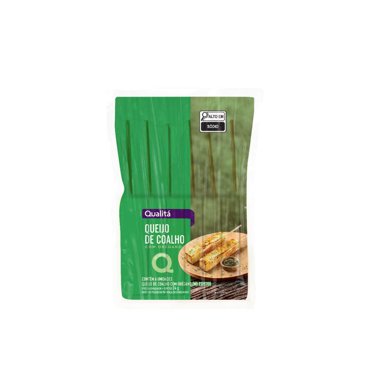 Queijo Coalho Condimentado Qualitá 250g