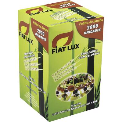 Palito de Bambu Fiat Lux Granel embalado 2000 un