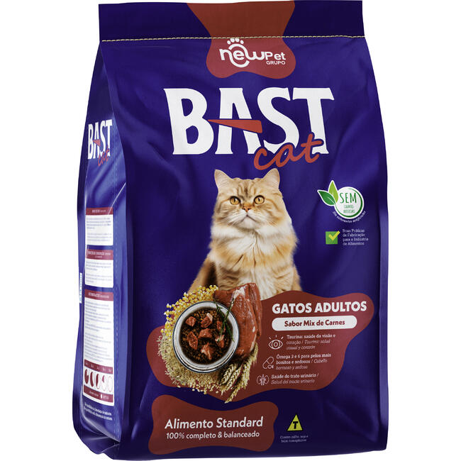 Alimento para Gatos Bast Cat Carne 6kg