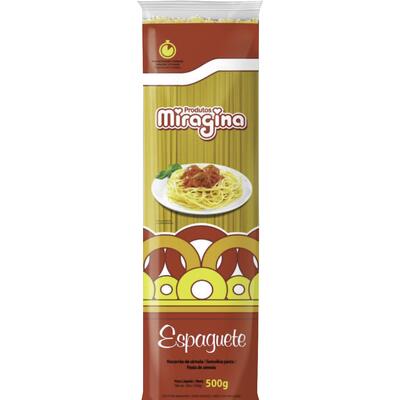Macarrão de Sêmola Miragina Espaguete 500g