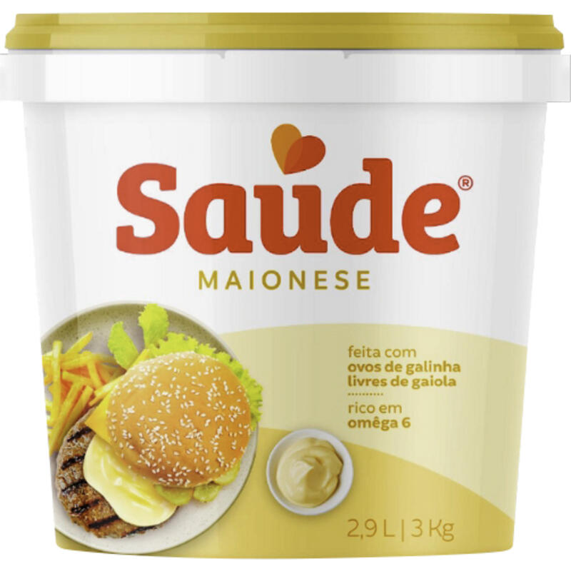 Maionese Saúde Balde 3kg