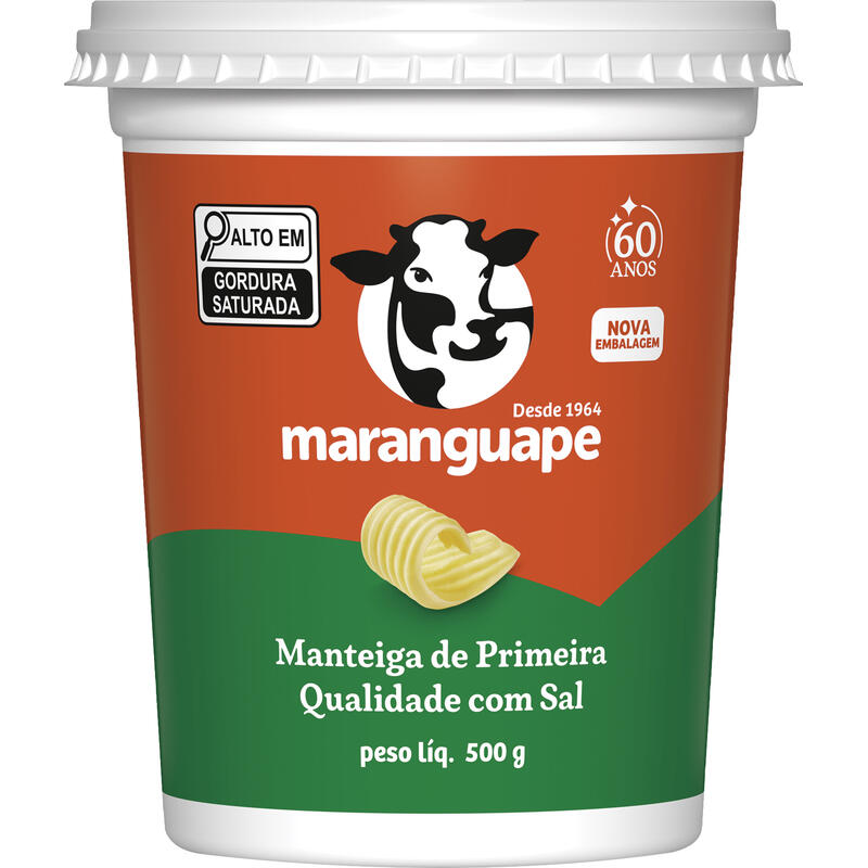 Manteiga Maranguape Com sal 500g