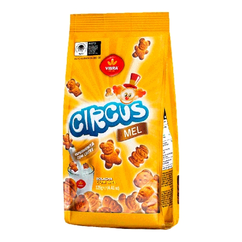 Biscoito Circus Mel 125g