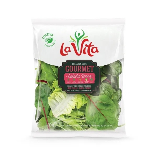 Salada Spring Higienizada La Vita 100g