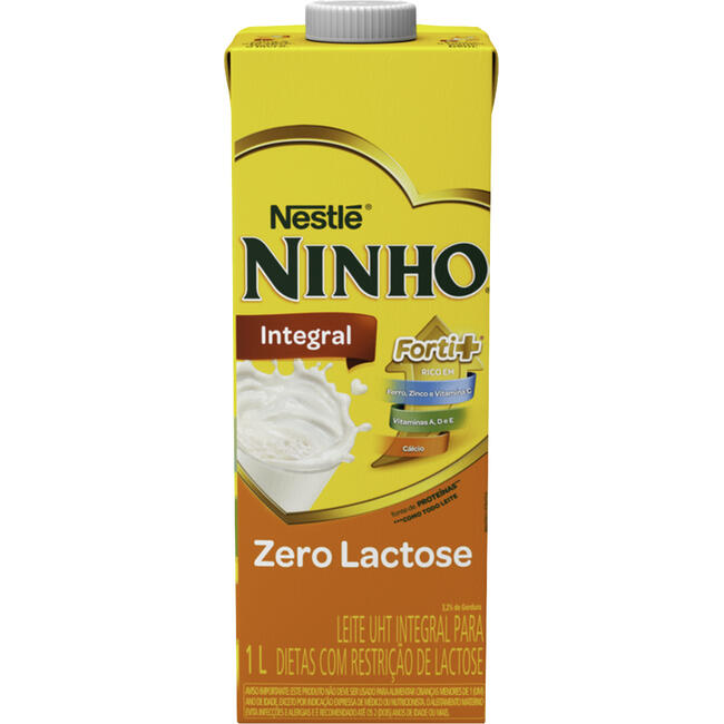 Leite Longa Vida Ninho Zero Lactose 1L