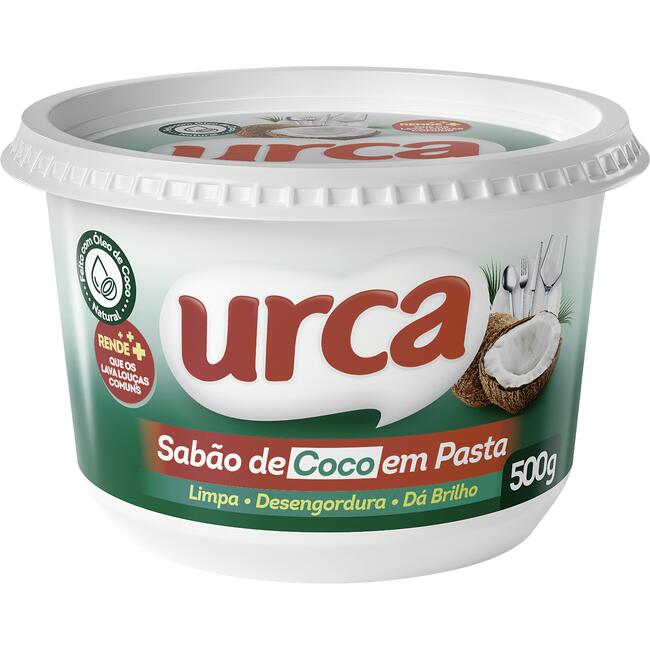 Sabão em Pasta Urca Coco 500g