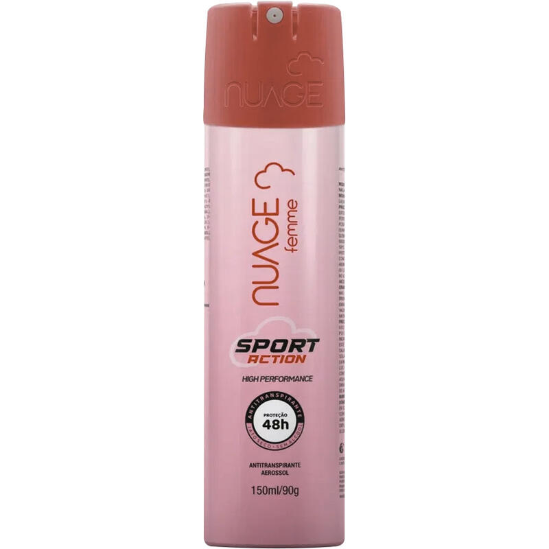 Desodorante Aerossol Nuage Sport Action Femme 48H 150ml