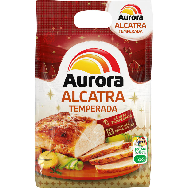 Alcatra Suína Temperada Aurora Cong Preço por quilo no pacote